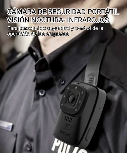 Se vende cámara corporal de policía - Sjcam ES